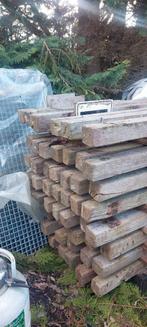 tuinpalen afrastering weidepalen met punt  LEES ADVERTENTIE, Tuin en Terras, Palen, Balken en Planken, Ophalen, Gebruikt, 180 tot 250 cm