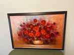 Bloemenschilderij, Ophalen
