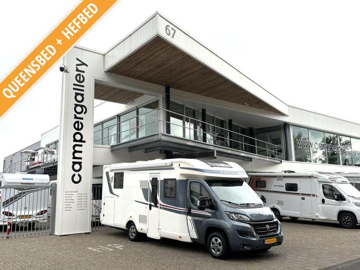 Rapido 696 F Premium Edition QUEENSBED HEFBED FACE TO FACE, Caravans en Kamperen, Campers, Bedrijf, tot en met 4, Half-integraal