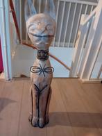 Houten kat., Ophalen of Verzenden