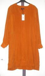 TK: nieuwe jurk Silver Creek - cupro / zijde; mt 44 - oranje, Nieuw, Oranje, Silver Creek, Maat 42/44 (L)
