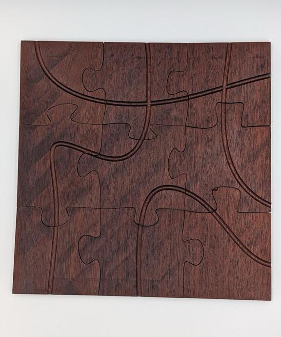 Houten Onderzetters Puzzel, Huis en Inrichting, Woonaccessoires | Onderzetters, Nieuw, Overig, Ophalen of Verzenden