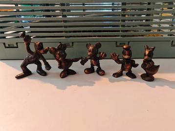 Metalfigs Mini's Brons - Mickey & Vrienden Set beschikbaar voor biedingen