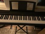 Zwarte Yamaha p35 Digitale Piano - Zo goed als nieuw, Zwart, Digitaal, Ophalen of Verzenden, Zo goed als nieuw