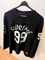 Supreme 99 L/S Football Top Black, Kleding | Heren, T-shirts, Ophalen of Verzenden, Zo goed als nieuw, Zwart