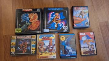 Commodore 64 games op tape - 7 stuks beschikbaar voor biedingen