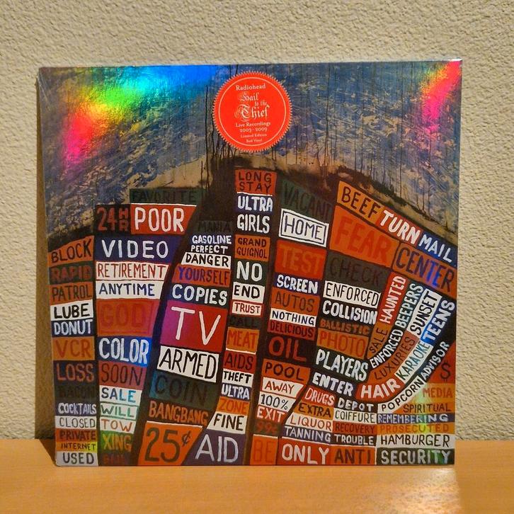 Radiohead hail to the thief live recordings red vinyl, Cd's en Dvd's, Vinyl | Pop, Nieuw in verpakking, 2000 tot heden, Ophalen of Verzenden