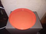 Dienblad, Huis en Inrichting, Woonaccessoires | Dienbladen, Ophalen, Gebruikt, Rond, Kunststof