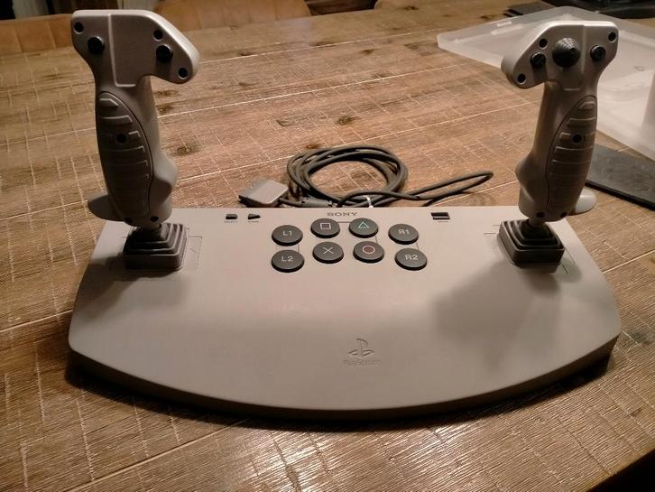 playstation flightstick analoog 1996 ,zeldzaam, Spelcomputers en Games, Spelcomputers | Sony PlayStation Consoles | Accessoires