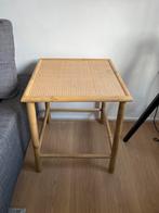 Bamboe bijzettafel, Minder dan 55 cm, Rond, Zo goed als nieuw, Ophalen