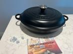 Le Creuset Campagnard 30 cm  3,5 liter heel erg goed, Huis en Inrichting, Gietijzer, Ophalen of Verzenden, Zo goed als nieuw, Keramische plaat
