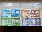 Barbados set van $20,10,5,2 dollars biljetten 2018 serie UNC, Postzegels en Munten, Bankbiljetten | Amerika, Ophalen of Verzenden