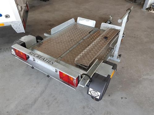 Scootwagen, geschikt voor scootmobiel en 1 fiets!, Auto diversen, Aanhangers en Bagagewagens, Zo goed als nieuw, Ophalen