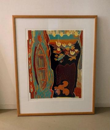 4 originele kunstwerken van Diane van Hal beschikbaar voor biedingen