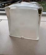 Glazen kap Ikea Iviken lamp, Ophalen of Verzenden, Gebruikt, Glas, Minder dan 50 cm