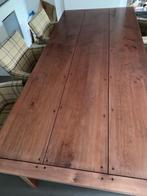 Klassieke walnoothouten eettafel, Ophalen, 200 cm of meer, 50 tot 100 cm, Zo goed als nieuw