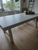 Eettafel wit in perfecte staat, Huis en Inrichting, Tafels | Eettafels, Ophalen of Verzenden, Zo goed als nieuw, Rechthoekig, 50 tot 100 cm