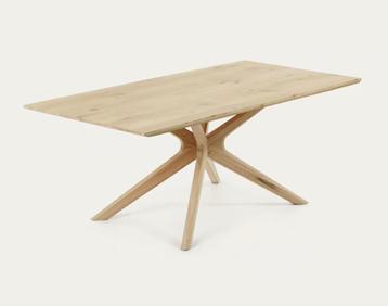 Eiken tafelblad Kave Home Armande 200x100 cm – TAFEL TOP beschikbaar voor biedingen