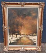 Schilderij klassiek., Antiek en Kunst, Ophalen of Verzenden