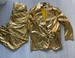 Goudkleurig herenpak • Colbert en broek XXL • Goud glitter, Kleding | Heren, Carnavalskleding en Feestkleding, Carnaval, Nieuw