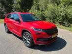Skoda Kodiaq 1.5 TSI Sportline Velvet Red/190PK/2019/20 Inch, Auto's, Origineel Nederlands, Handgeschakeld, 93 €/maand, SUV of Terreinwagen