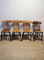 Set van 4 antieke Windsorstoelen, Ophalen of Verzenden