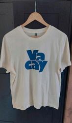 ONLY t Shirt beige+blauw print L🙂, Only, Blauw, Maat 42/44 (L), Nieuw