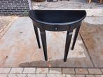 Zwarte sidetabel, Huis en Inrichting, Tafels | Sidetables, Ophalen, RoDeKo Volendam, R.kooij65@gmail.com, 50 tot 100 cm