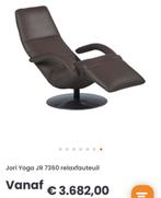 Yori Yoga relaxfauteuil met massage functie, Ophalen, Nieuw, Leer, 75 tot 100 cm