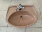 Vintage jaren 70 Wastafel Stelsel, Huis en Inrichting, Ophalen, Gebruikt, Kunststof, Minder dan 50 cm