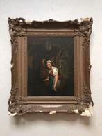 Olieverf schilderij op paneel, Ophalen
