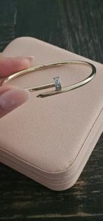 Cartier Gouden Armband 14K met Briljanten, Ophalen of Verzenden, Zo goed als nieuw, Met edelsteen, Goud