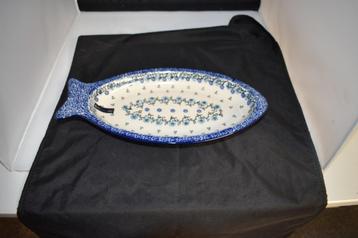 Visborden Royal Blue Bunzlau Castle servies beschikbaar voor biedingen