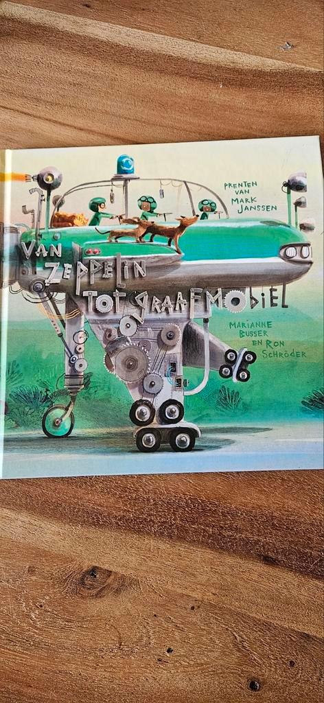 marianne busser van zeppelin tot graafmobiel, Boeken, Prentenboeken en Plaatjesalbums, Gelezen, Ophalen of Verzenden