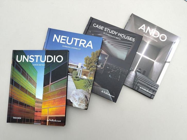 Wereld Architecten (deel 2, 8, 9, 10) | Volkskrant | Taschen, Boeken, Kunst en Cultuur | Architectuur, Zo goed als nieuw, Architecten