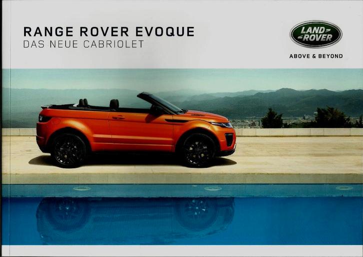 Range Rover Evoque folders, Boeken, Auto's | Folders en Tijdschriften, Zo goed als nieuw, Overige merken, Ophalen of Verzenden