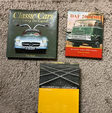 Boeken over Klassieke auto’s & Spoorwegen beschikbaar voor biedingen