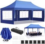 Luxe Vouwtent. Vouwpaviljoen. Partytent 3x6m Marine Blauw., Tuin en Terras, Ophalen of Verzenden, Nieuw, Partytent, Opvouwbaar
