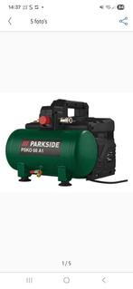 Gezocht stille compressor van parkside, Doe-het-zelf en Verbouw, Compressors, 6 tot 10 bar, Nieuw, Ophalen of Verzenden, Minder dan 200 liter/min
