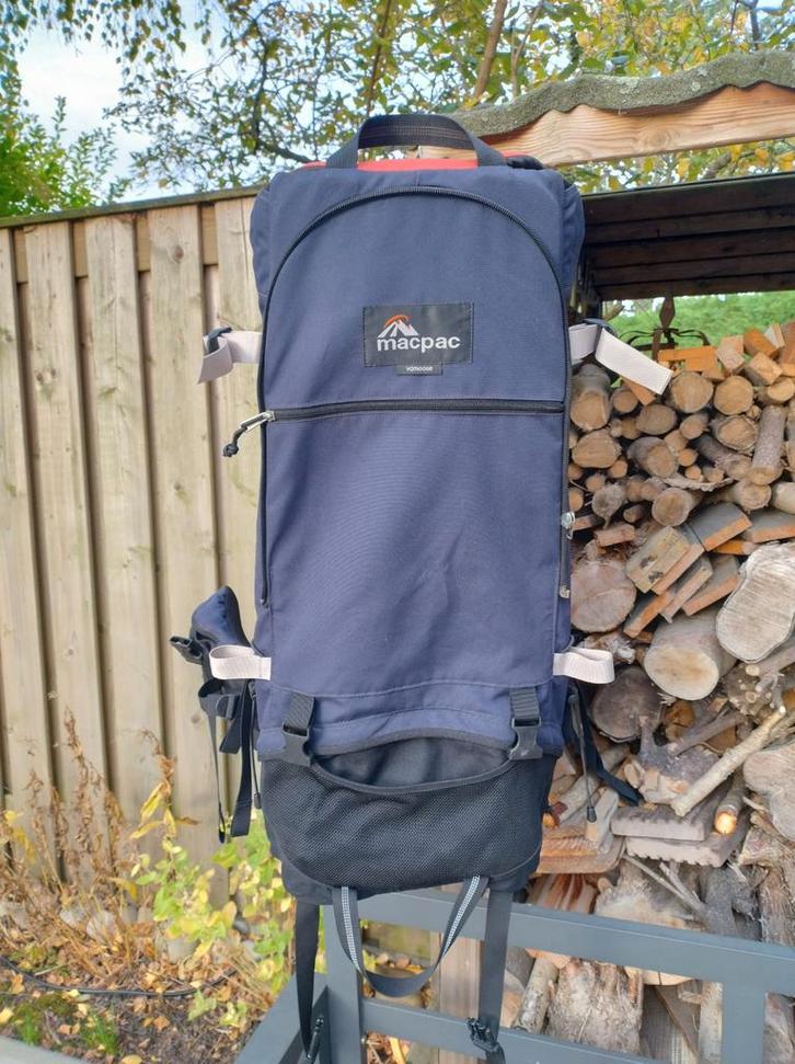 Macpac Vamoose Rugdrager, Kinderen en Baby's, Babydragers en Draagdoeken, Gebruikt, Rug, Overige merken, Ophalen of Verzenden