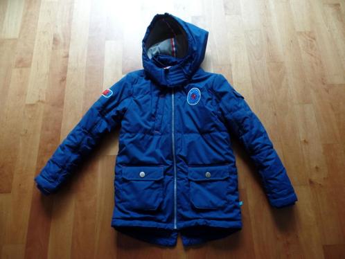 ZGAN heerlijk warme kobaltblauwe winterjas jongen 122 Lief, Kinderen en Baby's, Kinderkleding | Maat 122, Zo goed als nieuw, Jongen