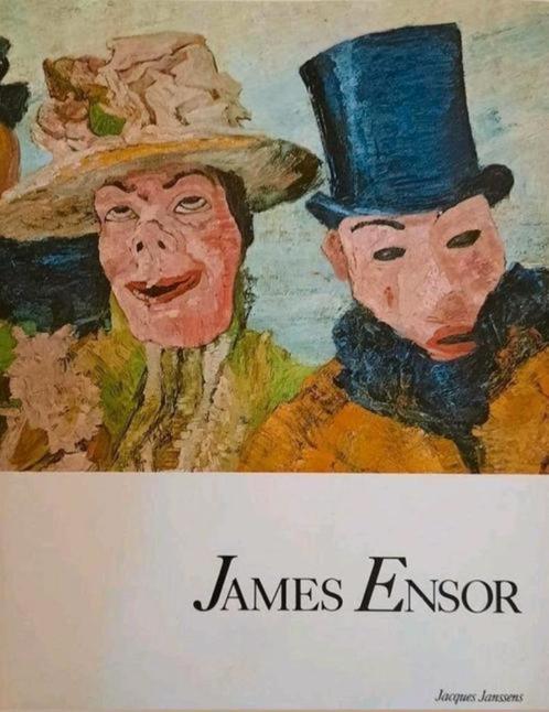 JAMES ENSOR monografie hardcover groot formaat, Boeken, Kunst en Cultuur | Beeldend, Zo goed als nieuw, Schilder- en Tekenkunst