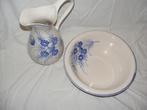 Lampetset, wit blauw, Antiek en Kunst, Ophalen