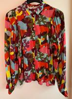 POM blouse multi color glans maat 38, Maat 38/40 (M), Overige kleuren, Nieuw, Ophalen of Verzenden