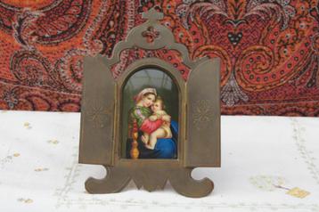 Madonna met kind ( 3 Luik beschikbaar voor biedingen