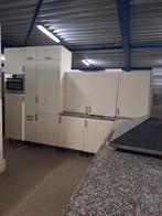 Complete keuken met APP 120 KEUKENS OP VOORRAAD  2891, Ophalen of Verzenden, Zo goed als nieuw, Hoekkeuken, Met kookeiland