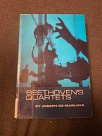 Joseph de Marliave - Beethoven’s Quartets, Ophalen of Verzenden, Artiest