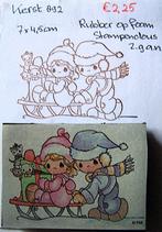 Kerst 892 Rubber op foam, Ophalen of Verzenden, Zo goed als nieuw, Overige typen