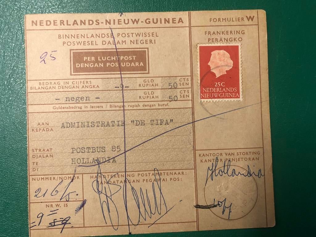 1032 NNG Stortingbewijs, Ophalen of Verzenden, Envelop