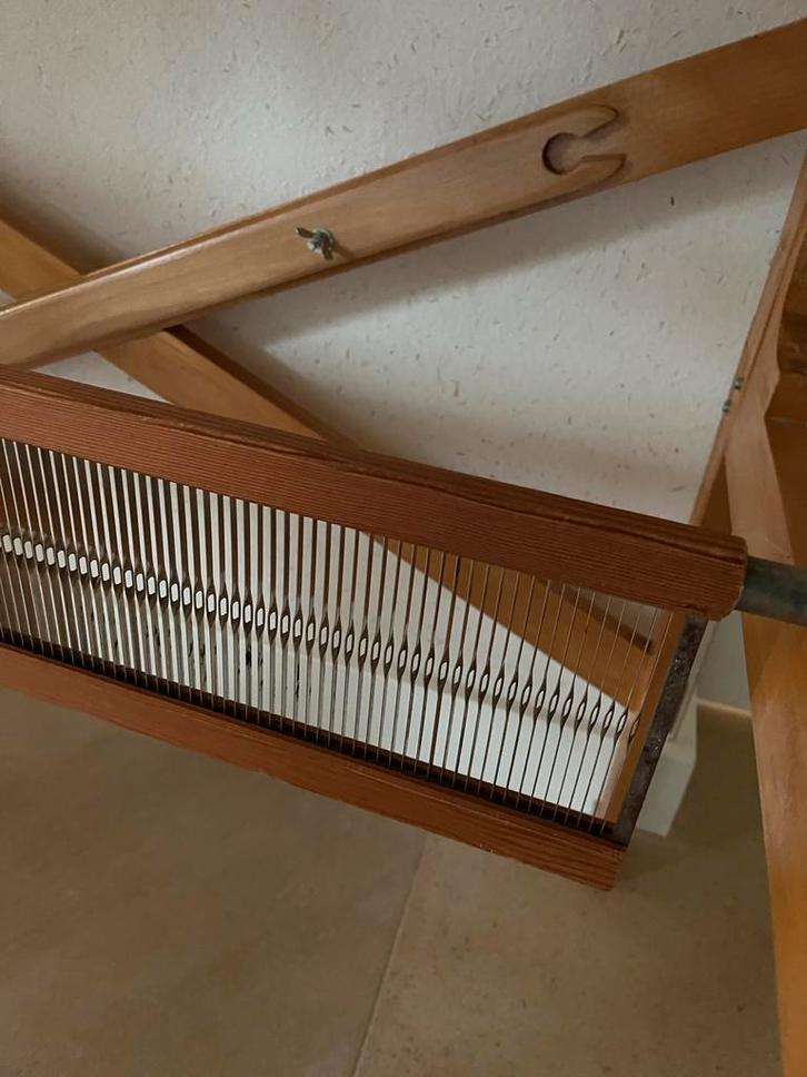 Schacht Weefgetouw Compleet met 2x Riet, Hobby en Vrije tijd, Borduren en Borduurmachines, Gebruikt, Overige typen, Ophalen